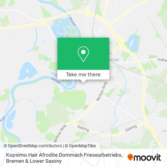 Kopsimo Hair Afrodite Dommach Frieseurbetriebs map