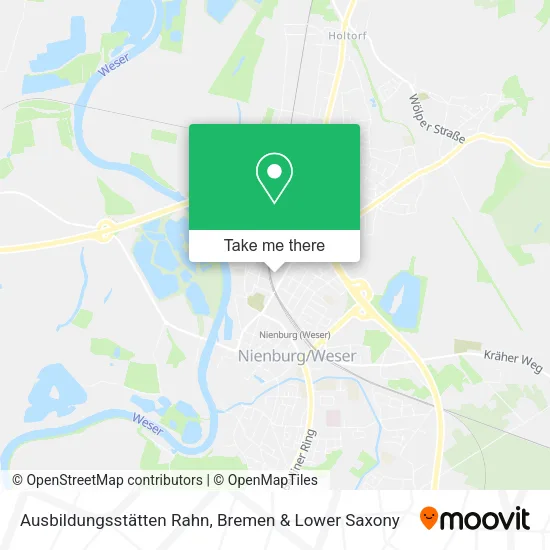 Карта Ausbildungsstätten Rahn