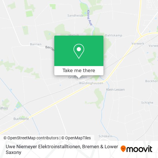 Uwe Niemeyer Elektroinstalltionen map