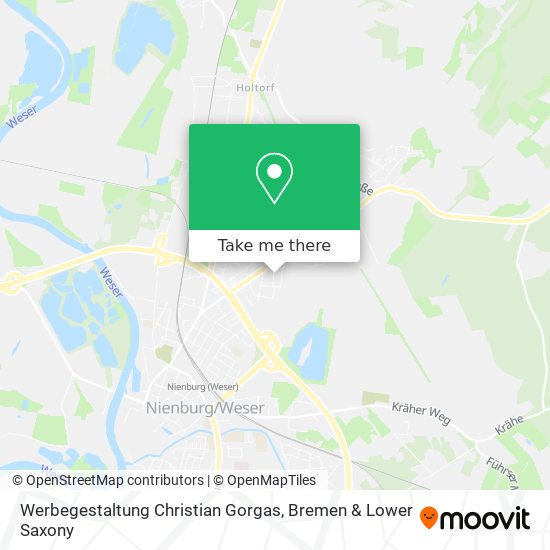 Werbegestaltung Christian Gorgas map