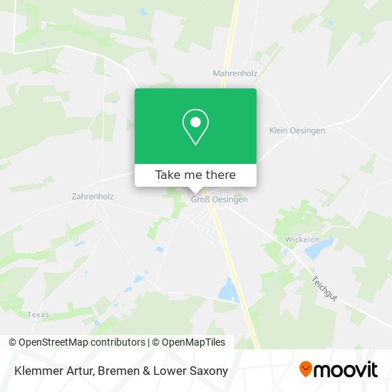 Klemmer Artur map