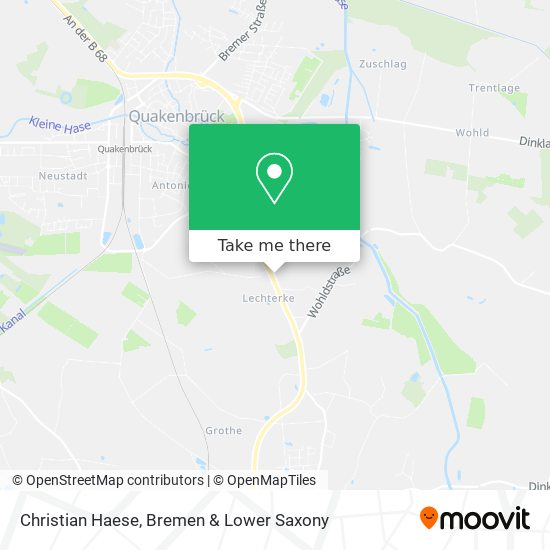 Christian Haese map
