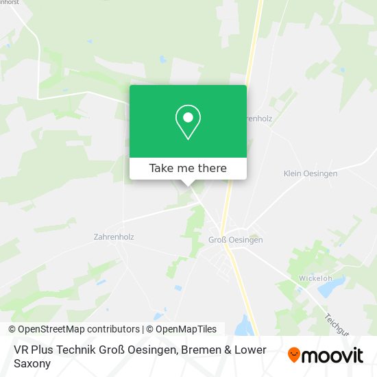VR Plus Technik Groß Oesingen map