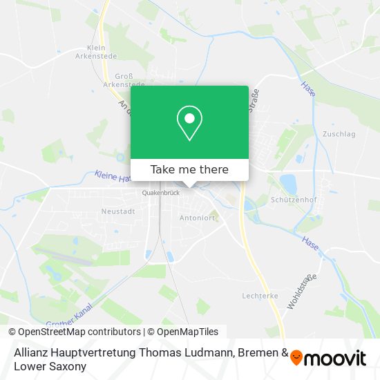 Allianz Hauptvertretung Thomas Ludmann map
