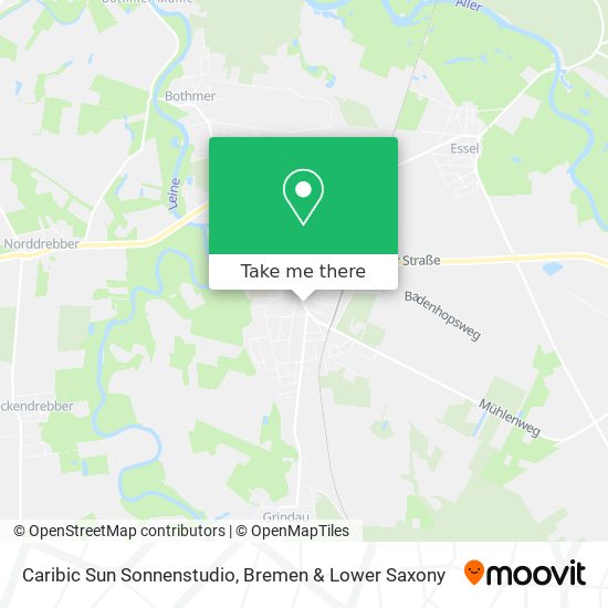 Caribic Sun Sonnenstudio map