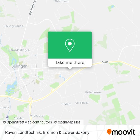 Raven Landtechnik map