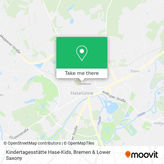 Kindertagesstätte Hase-Kids map