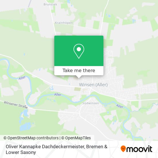 Oliver Kannapke Dachdeckermeister map