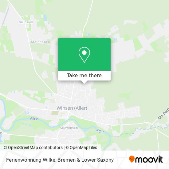 Ferienwohnung Wilke map
