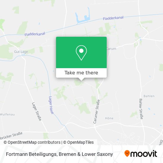 Fortmann Beteiligungs map