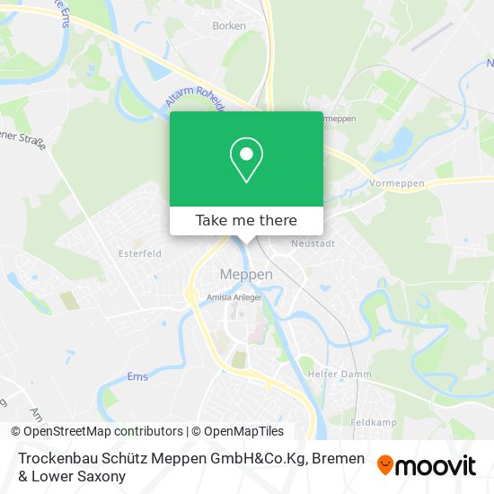 Trockenbau Schütz Meppen GmbH&Co.Kg map