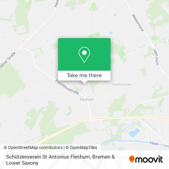 Schützenverein St Antonius Flechum map