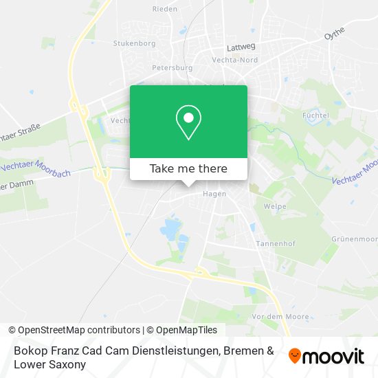 Bokop Franz Cad Cam Dienstleistungen map