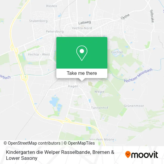 Kindergarten die Welper Rasselbande map
