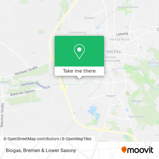 Biogas map