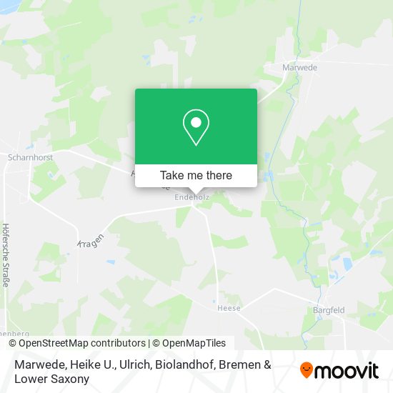 Marwede, Heike U., Ulrich, Biolandhof map