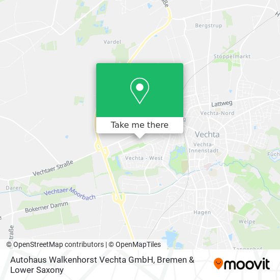 Autohaus Walkenhorst Vechta GmbH map