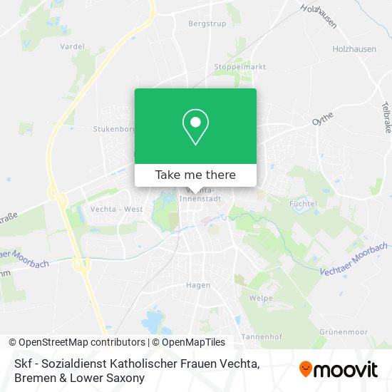 Skf - Sozialdienst Katholischer Frauen Vechta map