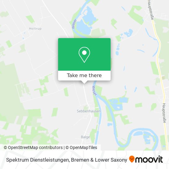Spektrum Dienstleistungen map