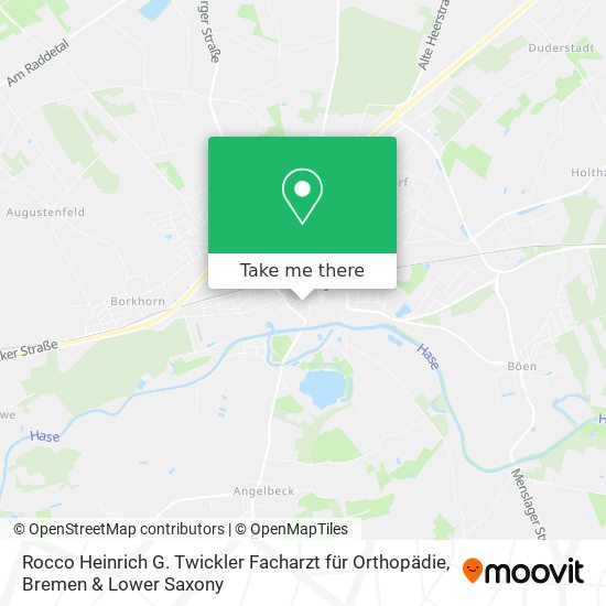 Rocco Heinrich G. Twickler Facharzt für Orthopädie map