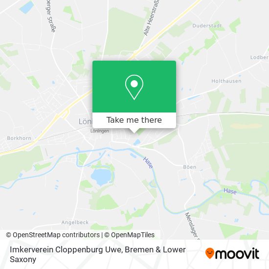 Imkerverein Cloppenburg Uwe map