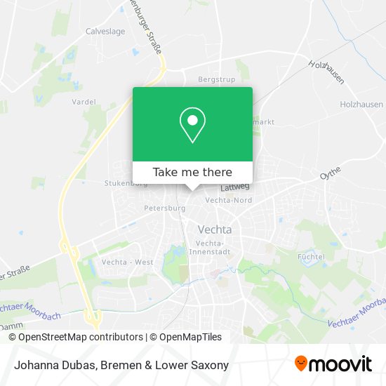 Johanna Dubas map
