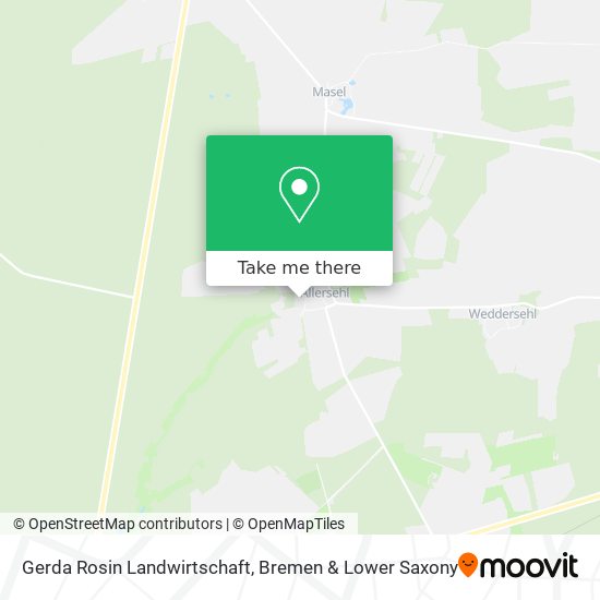 Gerda Rosin Landwirtschaft map