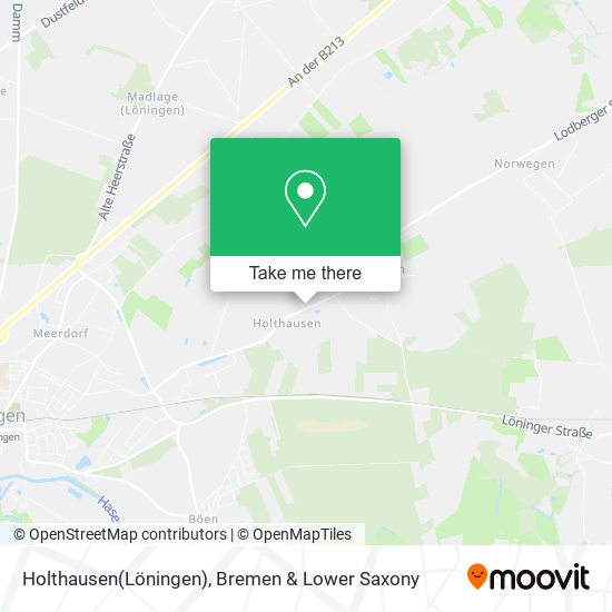Holthausen(Löningen) map