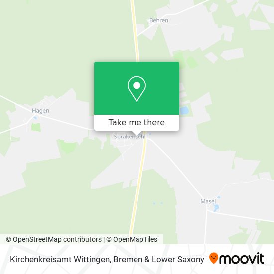 Kirchenkreisamt Wittingen map