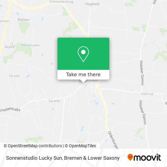 Sonnenstudio Lucky Sun map