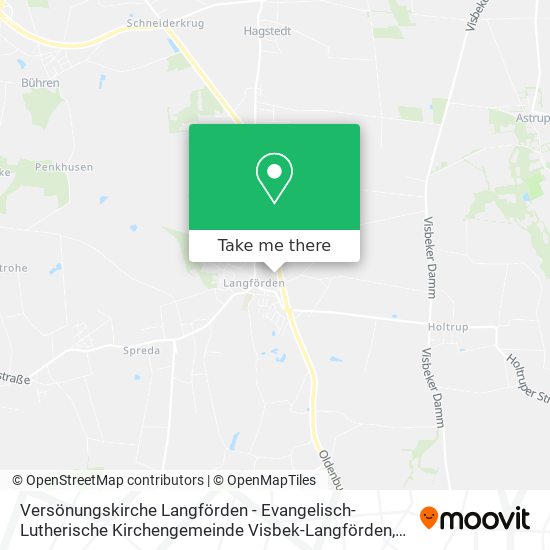 Versönungskirche Langförden - Evangelisch-Lutherische Kirchengemeinde Visbek-Langförden map