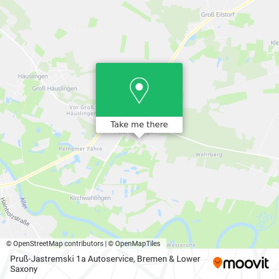 Pruß-Jastremski 1a Autoservice map