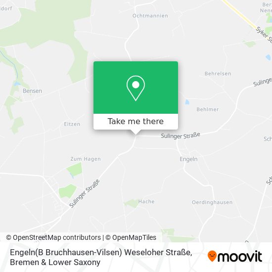 Engeln(B Bruchhausen-Vilsen) Weseloher Straße map