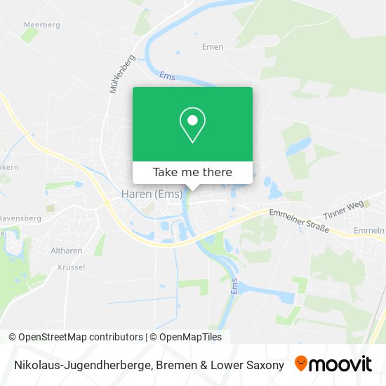Nikolaus-Jugendherberge map