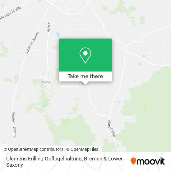 Clemens Frilling Geflügelhaltung map