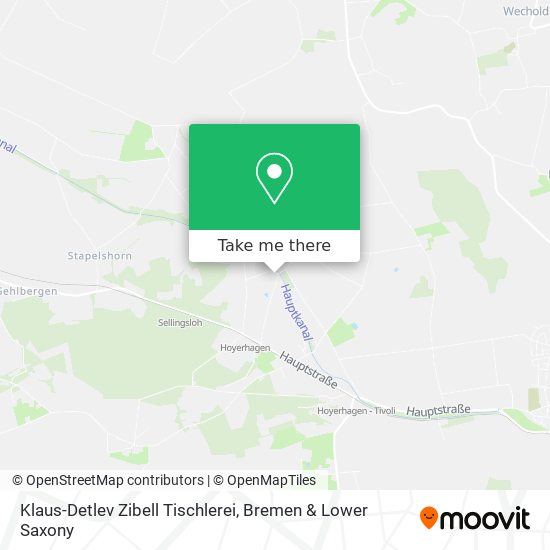 Klaus-Detlev Zibell Tischlerei map