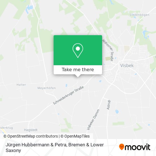 Jürgen Hubbermann & Petra map