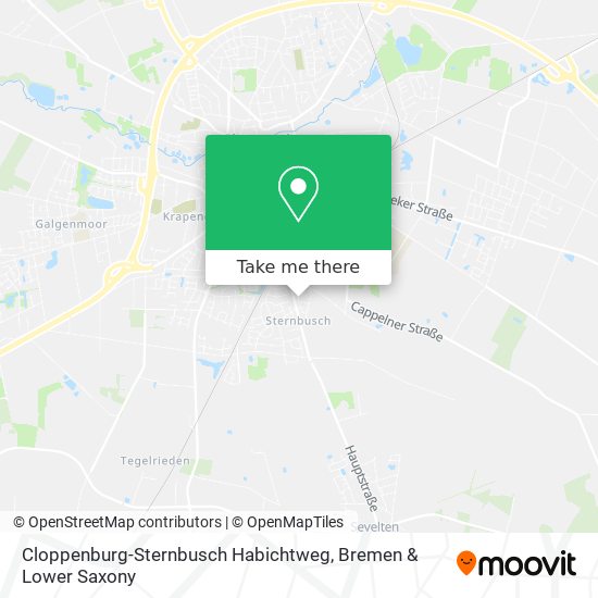 Cloppenburg-Sternbusch Habichtweg map