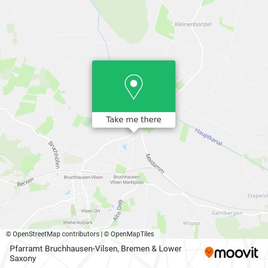 Pfarramt Bruchhausen-Vilsen map