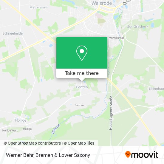 Werner Behr map