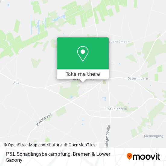 P&L Schädlingsbekämpfung map