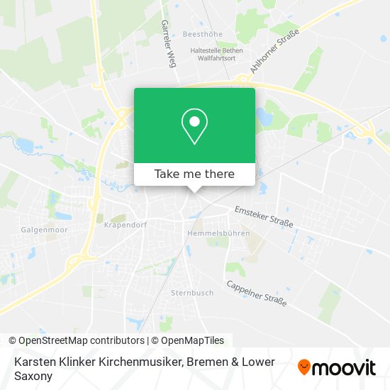 Karsten Klinker Kirchenmusiker map
