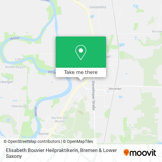 Elisabeth Bouvier Heilpraktikerin map