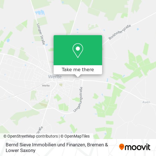 Bernd Sieve Immobilien und Finanzen map