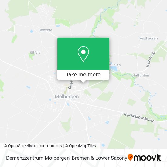 Demenzzentrum Molbergen map