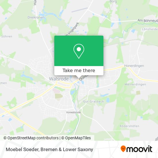 Moebel Soeder map