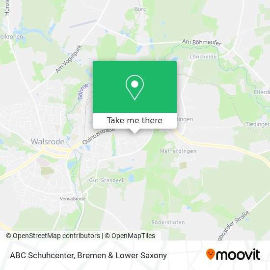 ABC Schuhcenter map