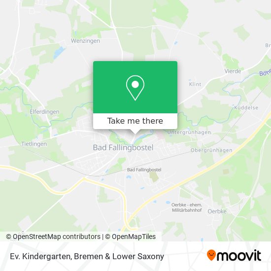 Ev. Kindergarten map