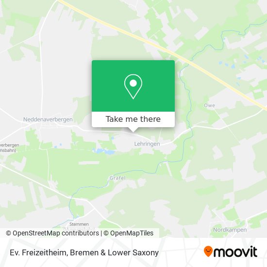 Ev. Freizeitheim map
