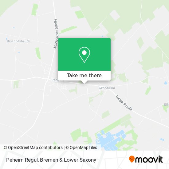 Peheim Regul map